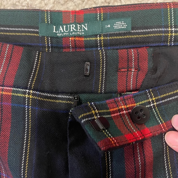 Ralph Lauren plaid pants - Picture 2 of 4